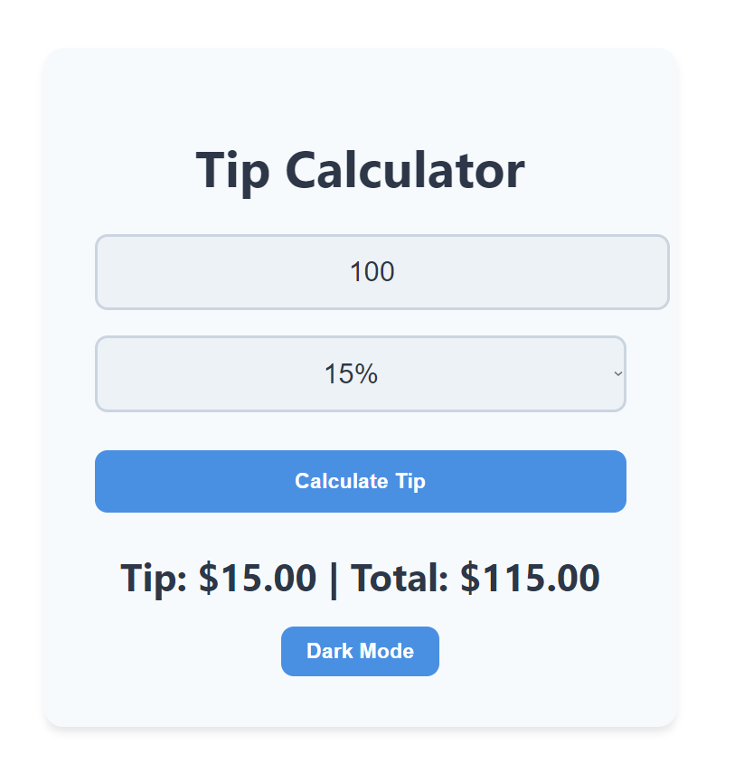 Tip Calculator